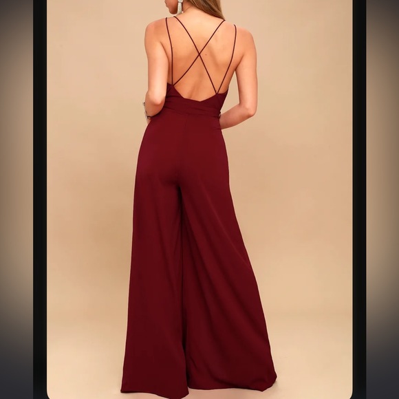 Lulus Hype Dream Wide Leg Jumpsuit - Picture 2 of 5